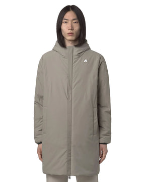 Giacca Uomo K-Way Jacob St Warm Double Verde