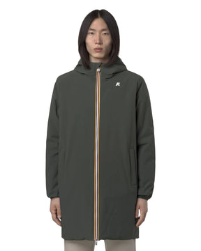 Giacca Uomo K-Way Jacob St Warm Double Verde