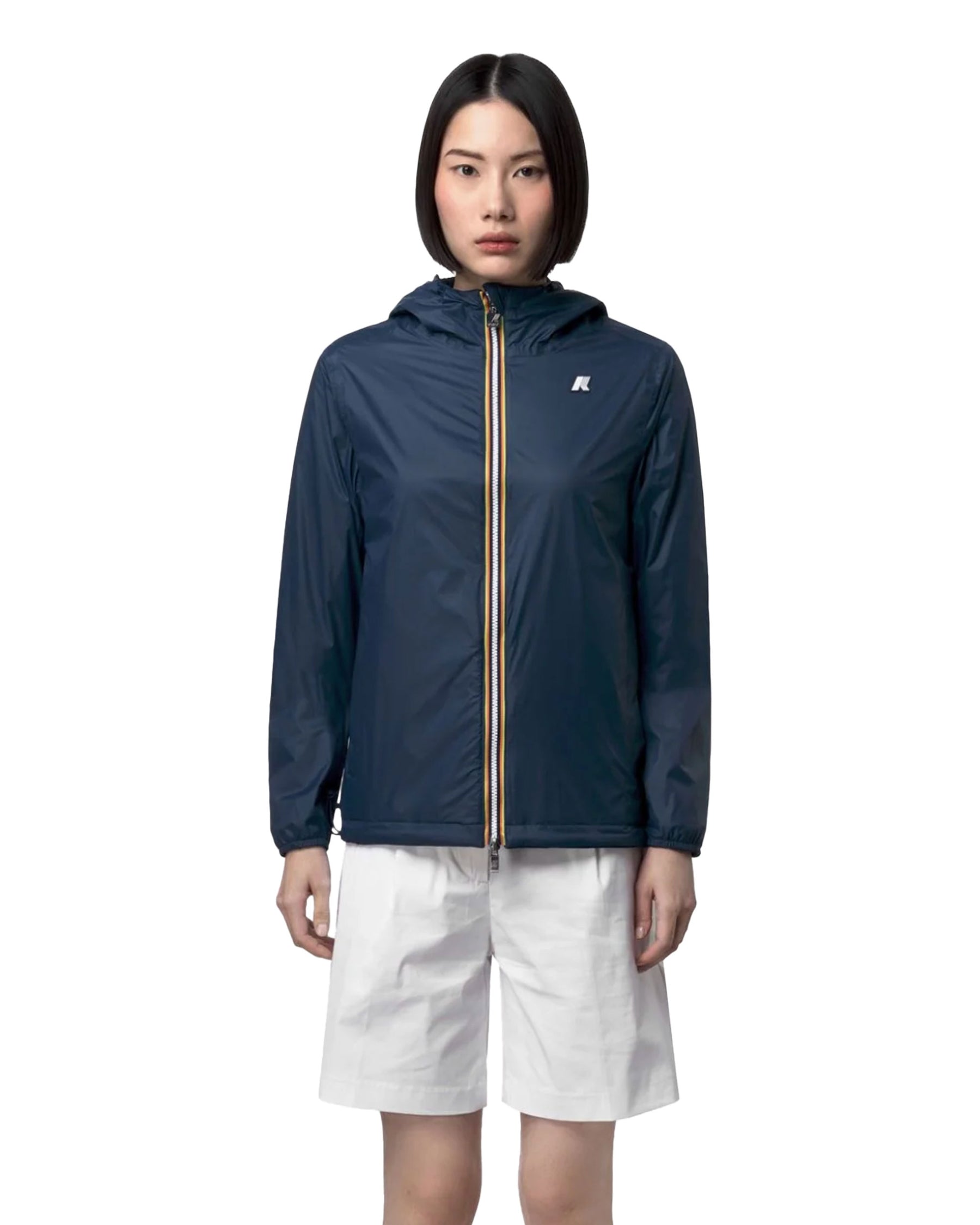 Giacca Uomo K-Way Jake Double Interlock Blu