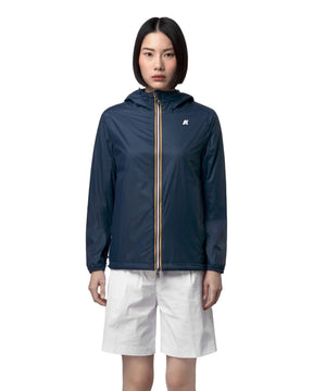 Giacca Uomo K-Way Jake Double Interlock Blu