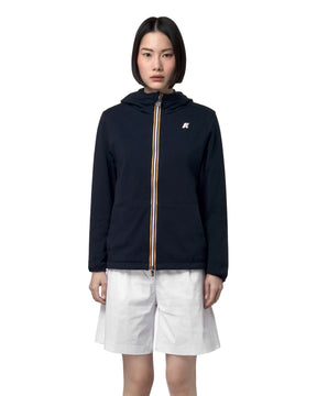 Giacca Uomo K-Way Jake Double Interlock Blu