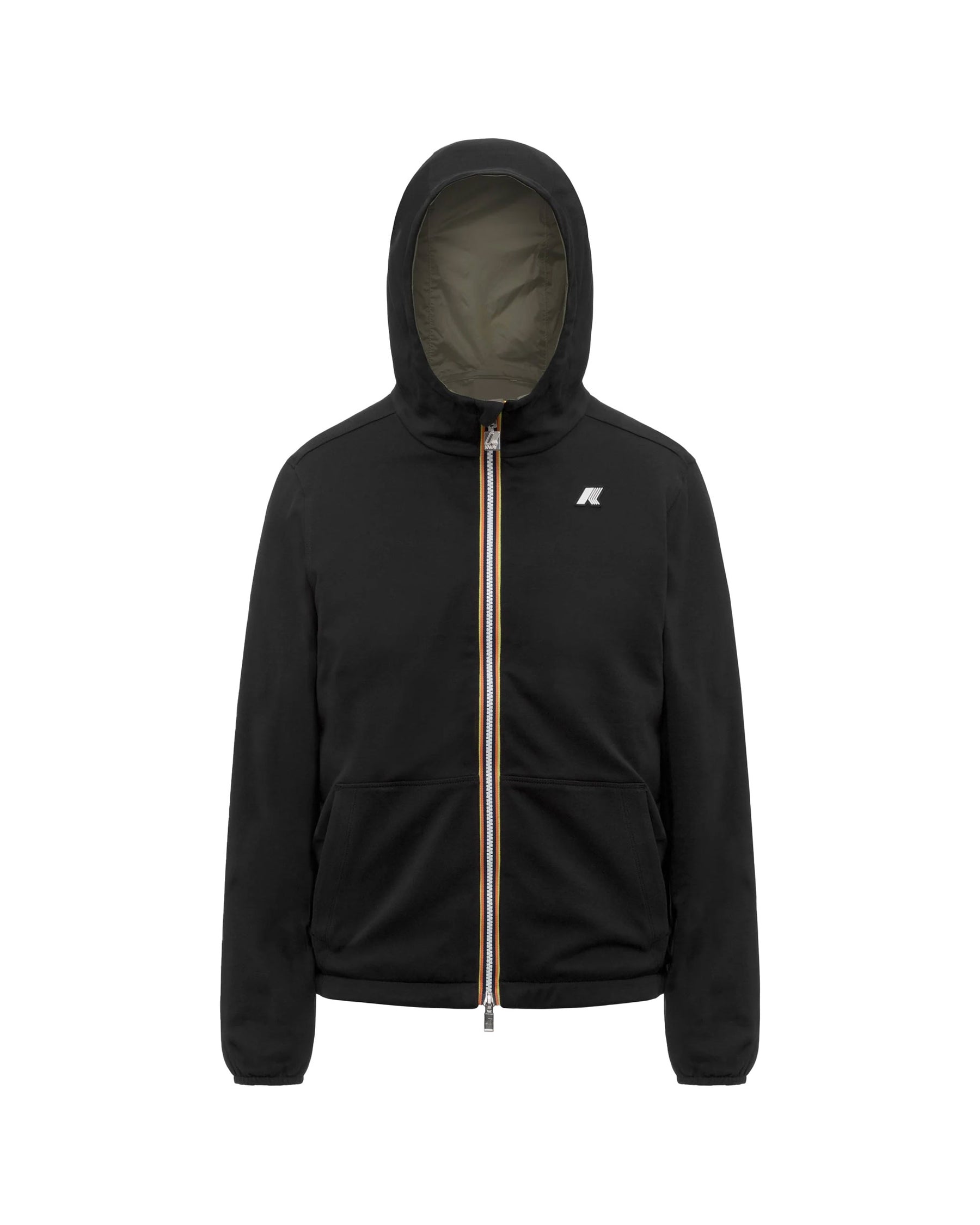 Giacca Uomo K-Way Jake Double Interlock Nero
