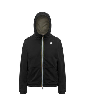 Giacca Uomo K-Way Jake Double Interlock Nero
