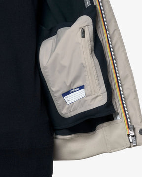 Giacca Uomo K-Way Joachim Bonded Beige