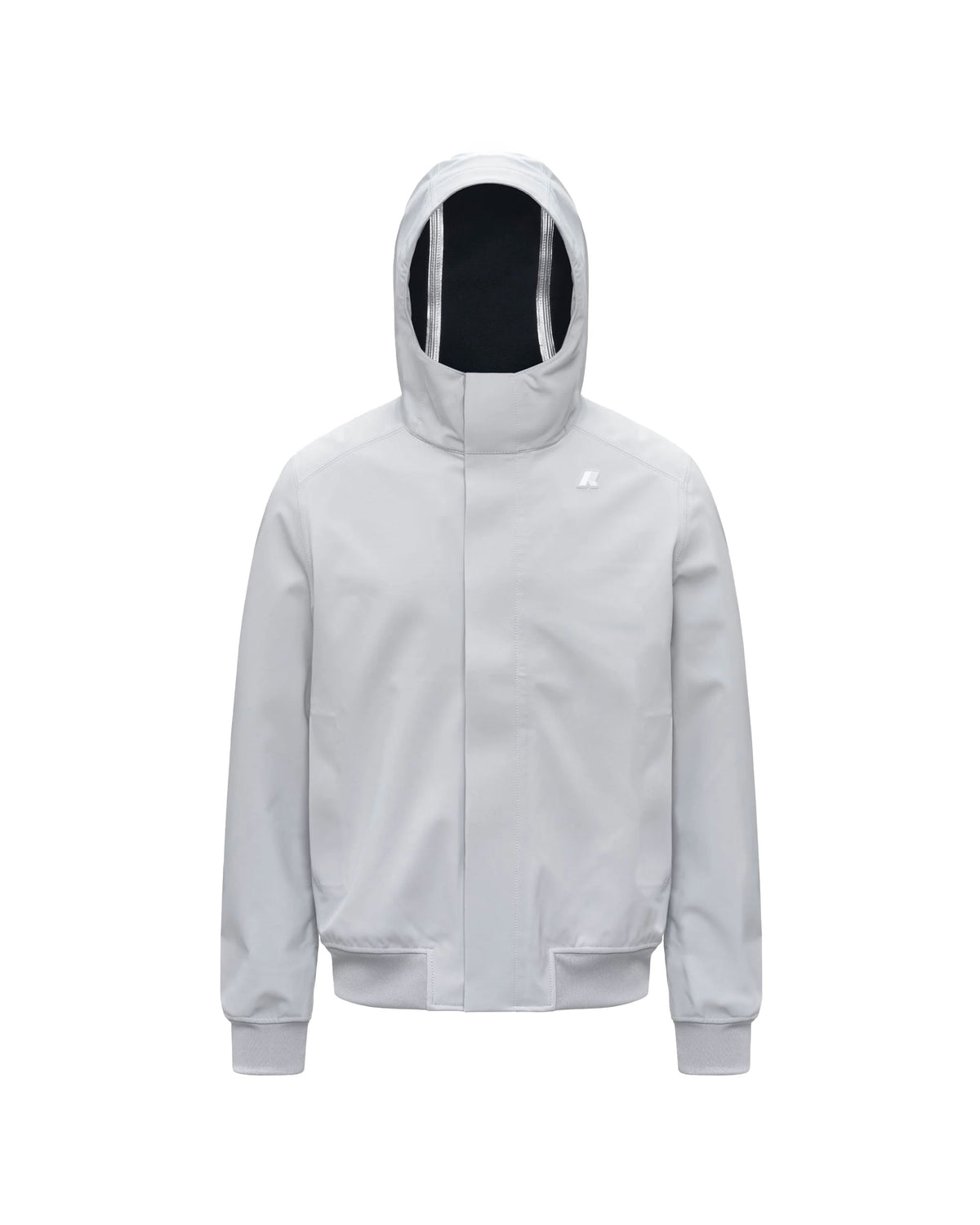 Giacca Uomo K-Way Joachim Bonded Grigio Chiaro