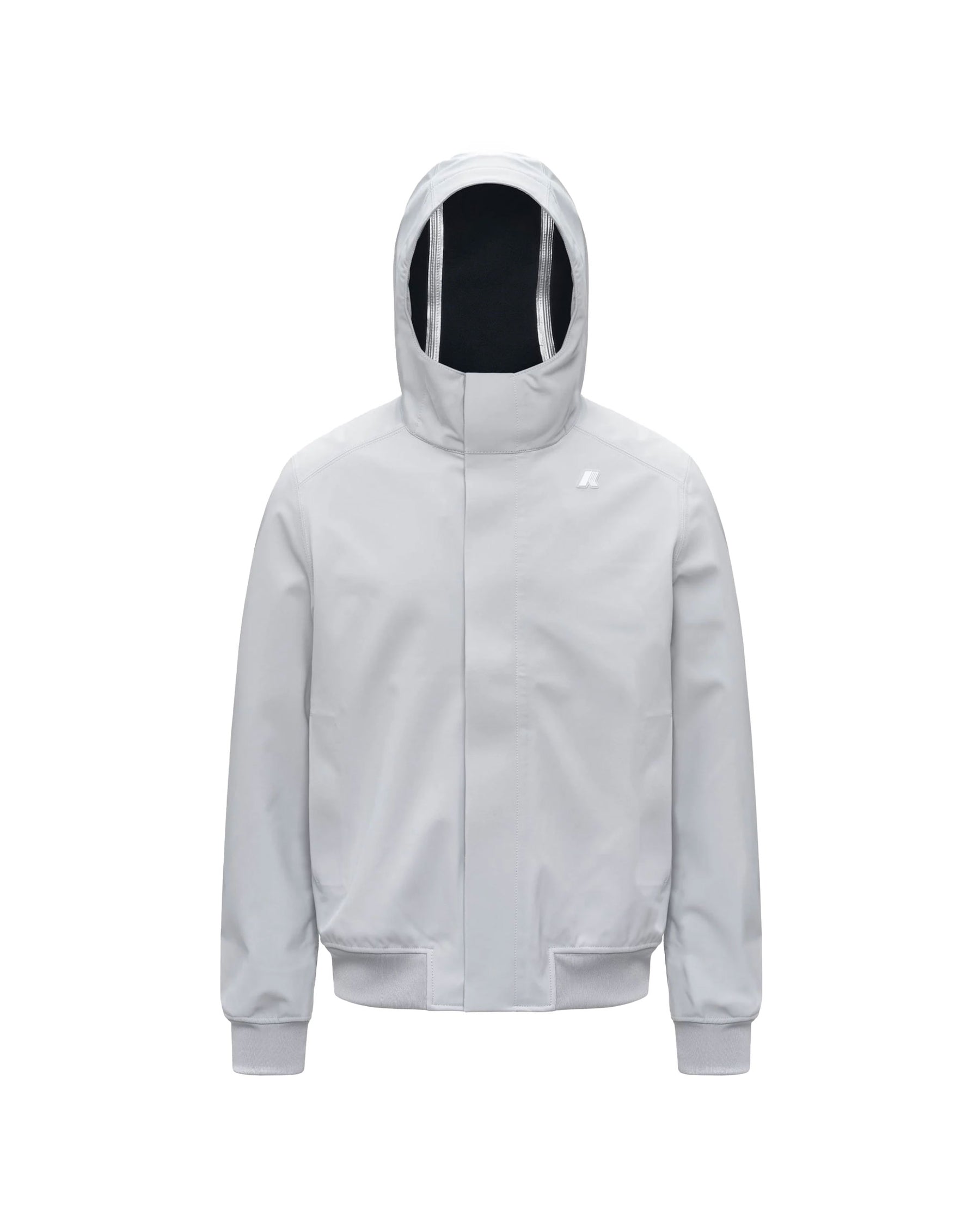 Giacca Uomo K-Way Joachim Bonded Grigio Chiaro