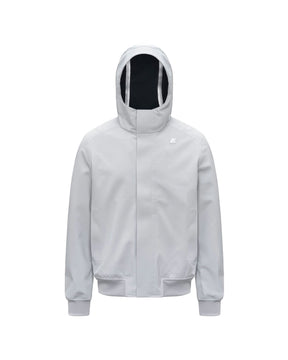 Giacca Uomo K-Way Joachim Bonded Grigio Chiaro
