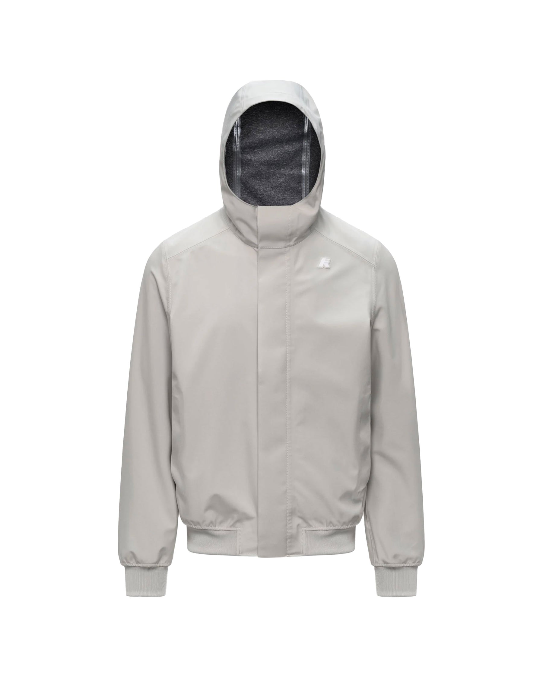 Giacca Uomo K-Way Joachim Bonded Jersey Beige