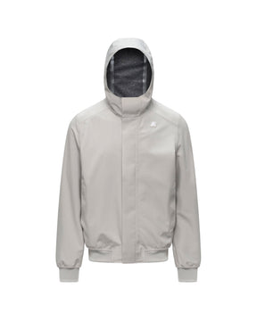 Giacca Uomo K-Way Joachim Bonded Jersey Beige