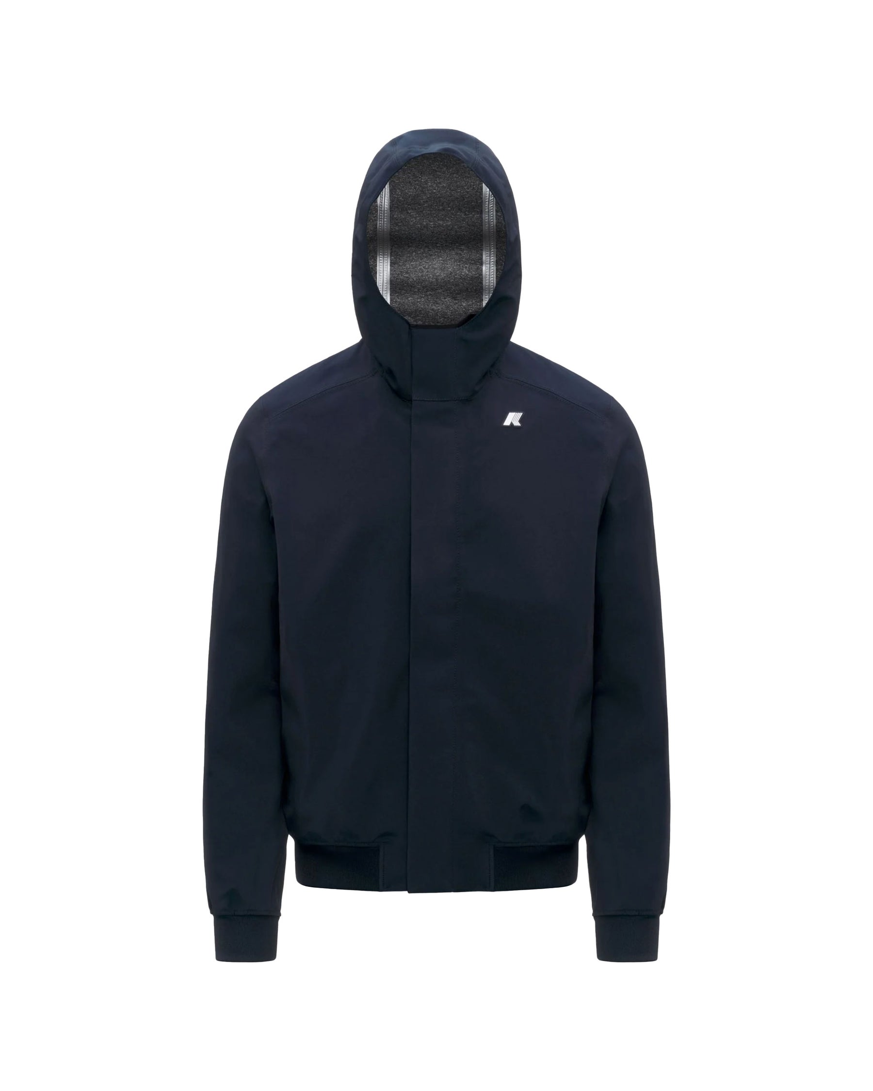 K-Way Joachim Bonded Jersey Men's Jacket Blue