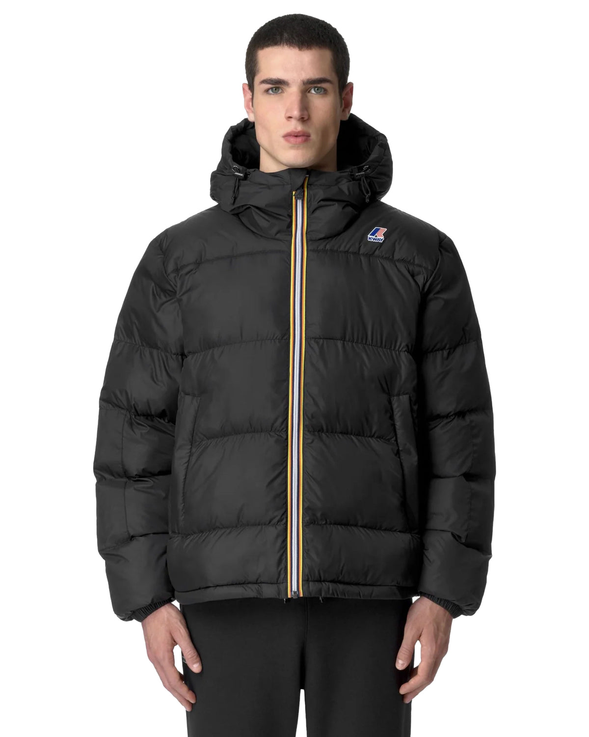 Giacca Uomo K-Way Le Vrai 3.0 Claude Heavy Warm Nero