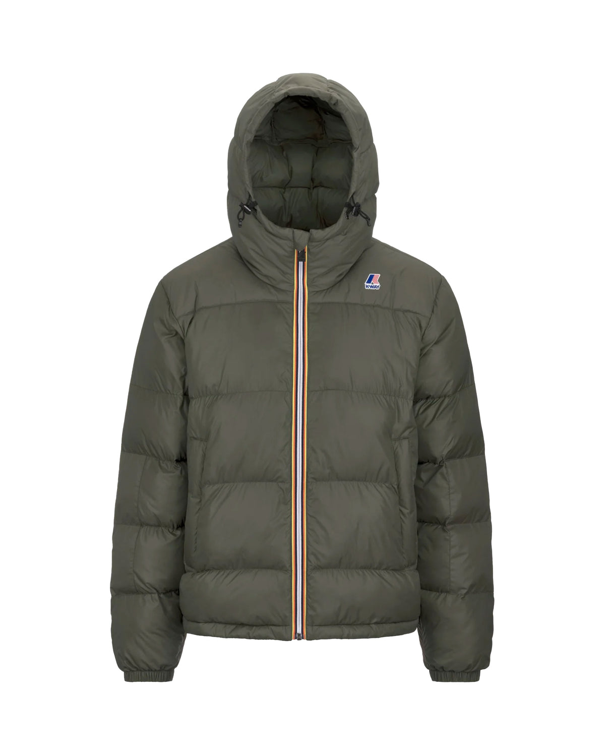 Giacca Uomo K-Way Le Vrai 3.0 Claude Heavy Warm Verde Scuro