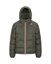Giacca Uomo K-Way Le Vrai 3.0 Claude Heavy Warm Verde Scuro