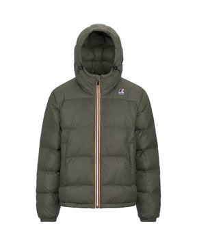 Giacca Uomo K-Way Le Vrai 3.0 Claude Heavy Warm Verde Scuro