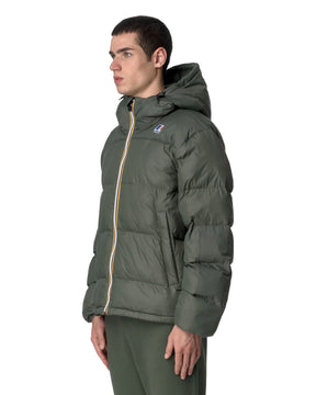 Giacca Uomo K-Way Le Vrai 3.0 Claude Heavy Warm Verde Scuro