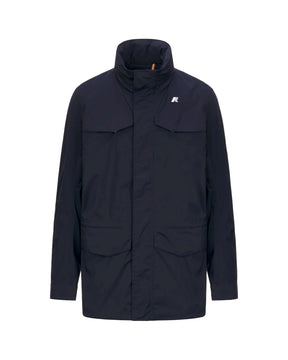 Giacca Uomo K-Way Manuel Stretch Nylon Blu