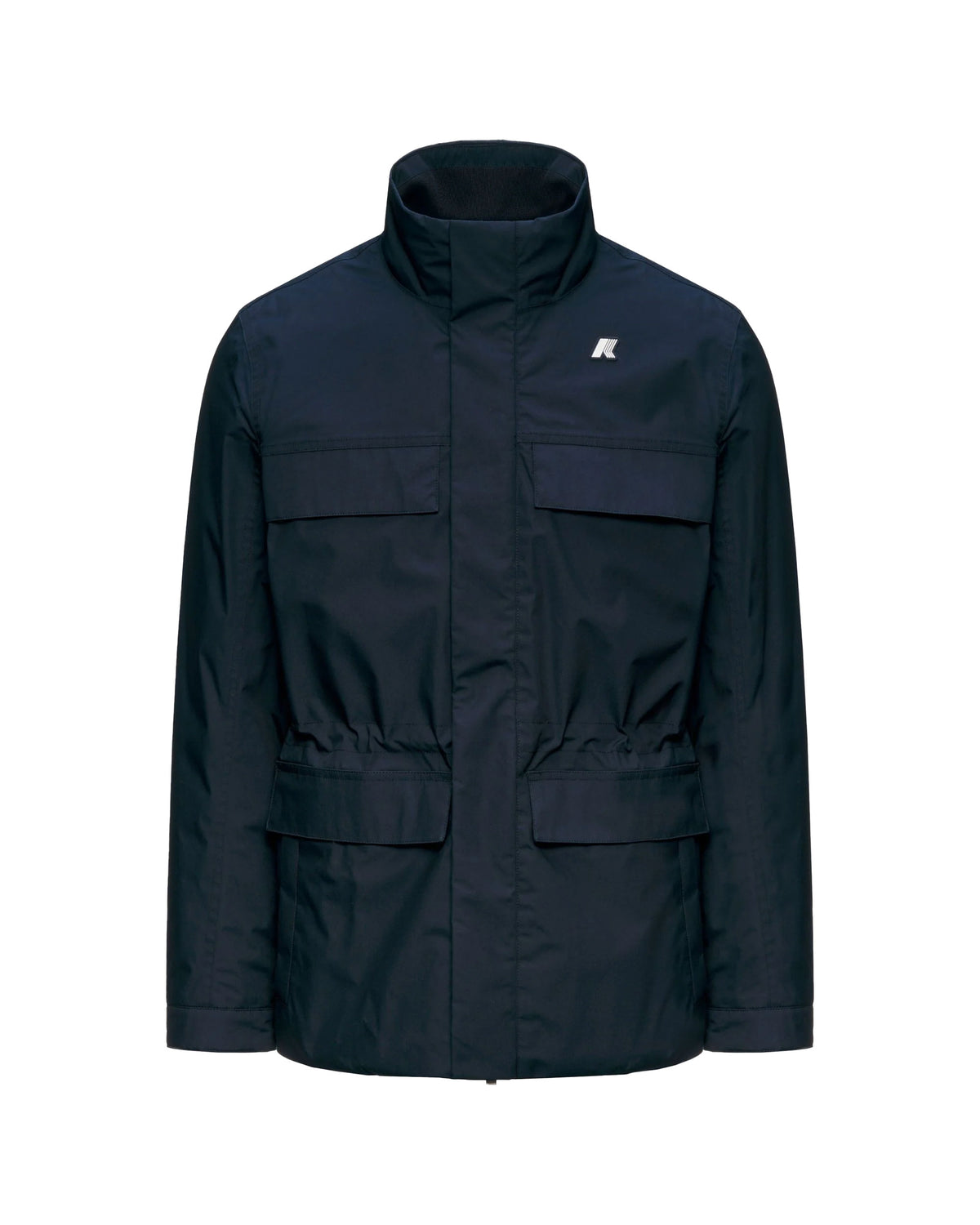 Giacca Uomo K-Way Manuene Warm Micro Canvas Man Blu