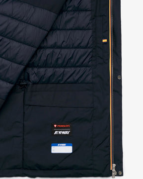 Giacca Uomo K-Way Manuene Warm Micro Canvas Man Blu