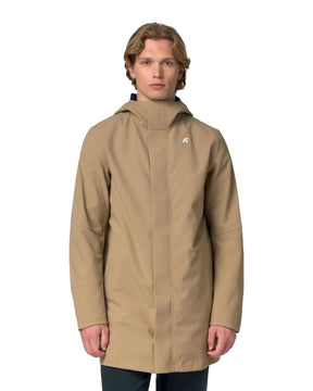 Giacca Uomo K-Way Marlyn Bonded Beige