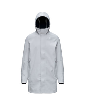 Giacca Uomo K-Way Marlyn Bonded Grigio Chiaro