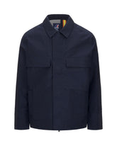 Giacca Uomo K-Way Orion 3L Poplin Blu