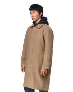 Giacca Uomo K-Way Poirol Wool Nylon Beige