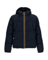 Giacca Uomo K-Way Quill Fancy Nylon Blu