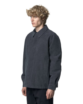 Giacca Uomo K-Way Shary Courduroy Blu Chiaro