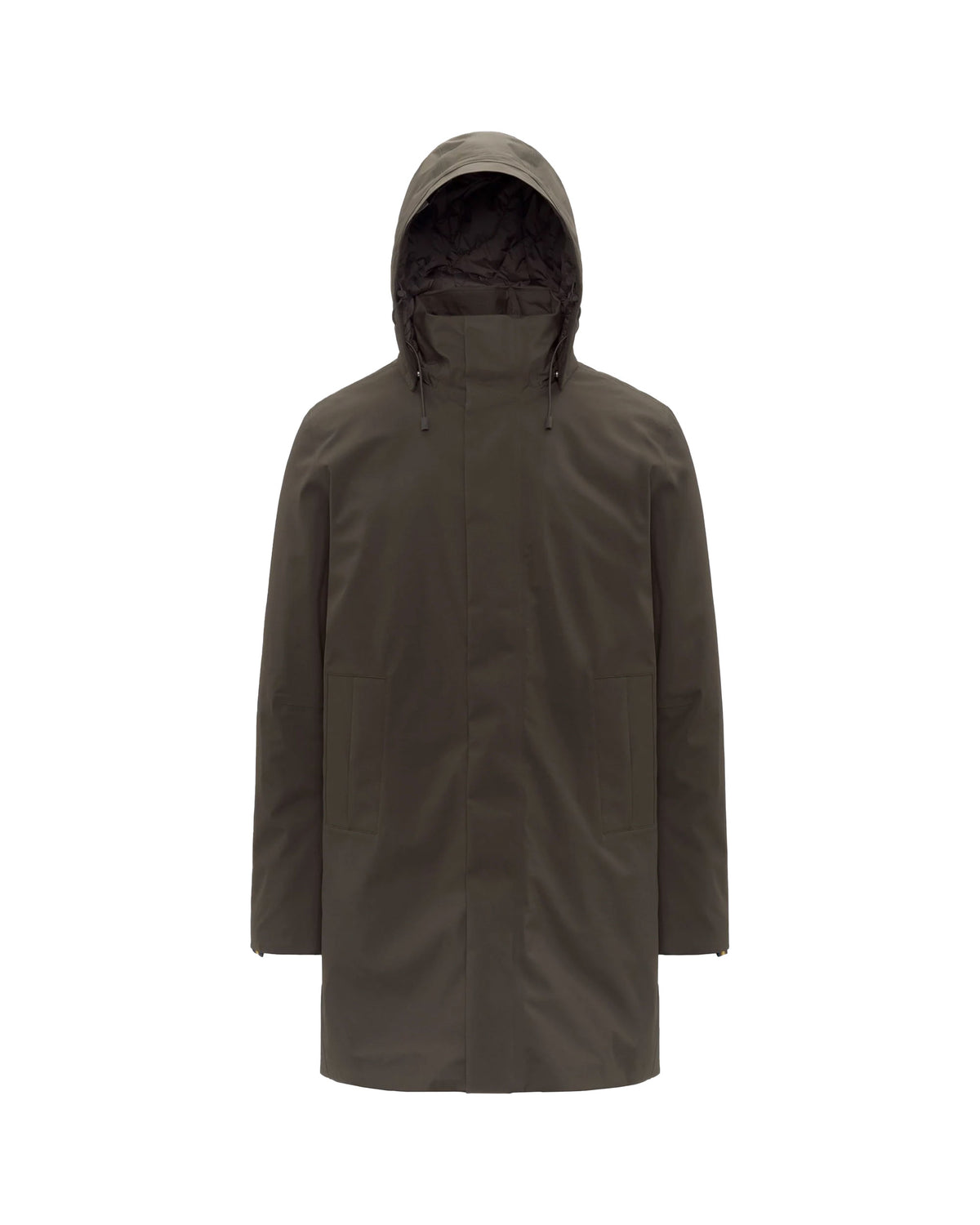 Giacca Uomo K-Way Thomal Bonded Padded Marrone