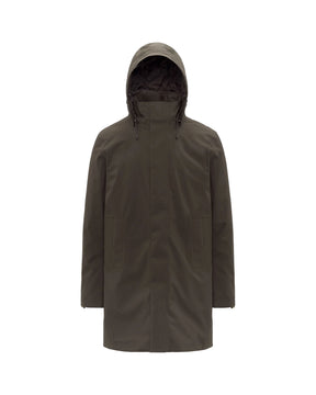 Giacca Uomo K-Way Thomal Bonded Padded Marrone