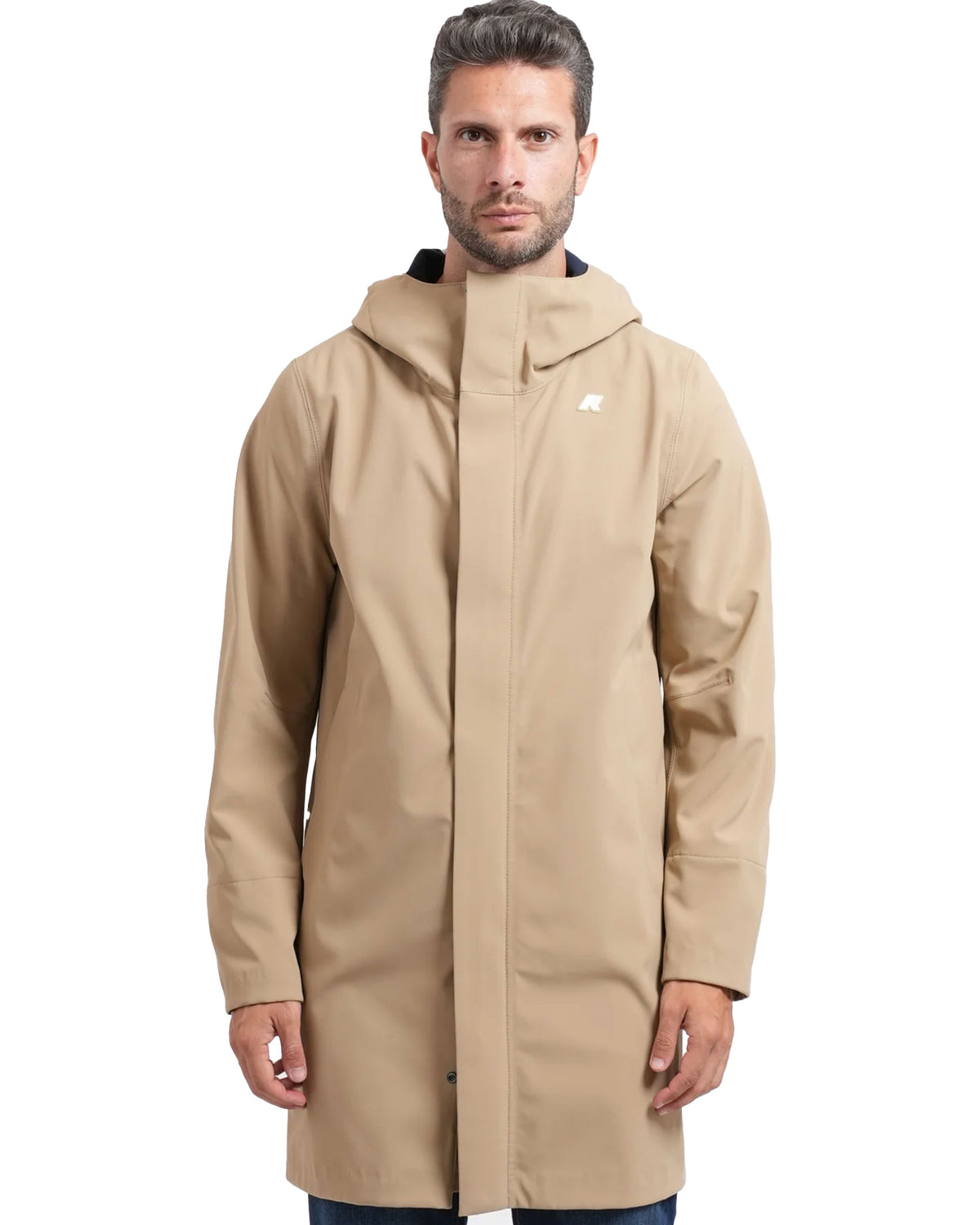 Giacca Uomo K-Way Thomas Bonded Beige