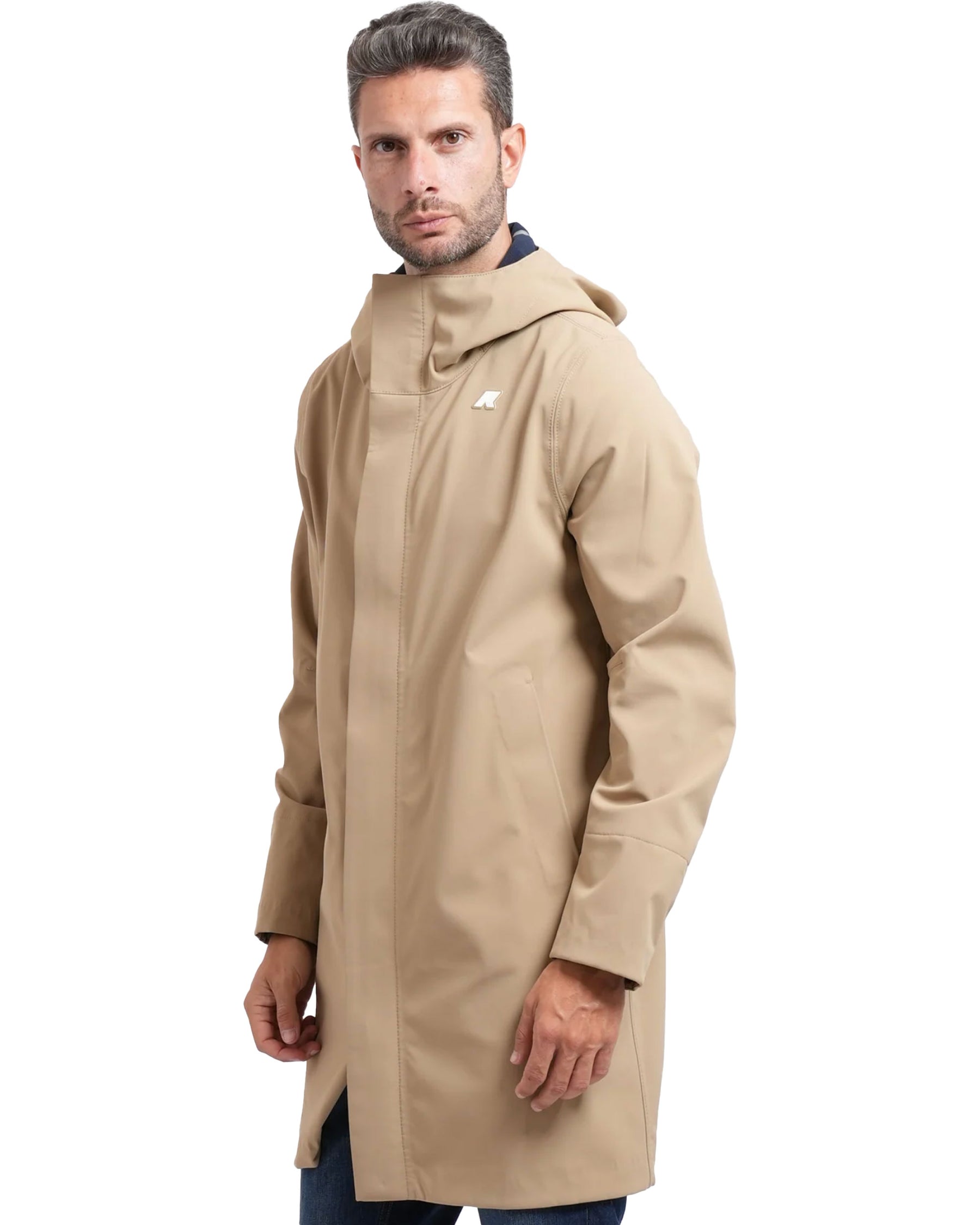 Giacca Uomo K-Way Thomas Bonded Beige