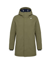 Giacca Uomo K-Way Thomas Bonded Verde Militare