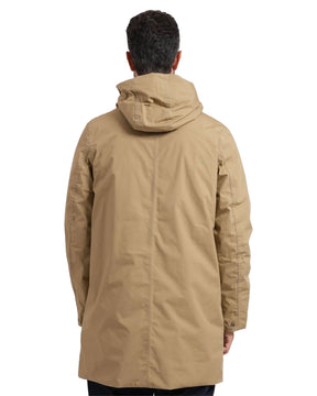 Giacca Uomo K-Way Thomas Warm Micro Canvas Beige
