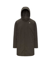 Man's Jackets K-Way Thomas Warm Ottoman Black Olive