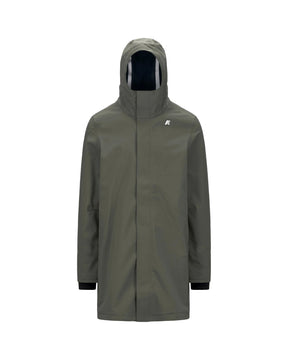 Man's Jackets K-Way Tomas Bonded Olive Green