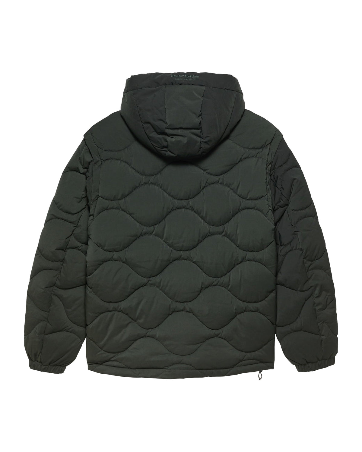 Giacca Uomo New Amsterdam Surfassociation Detachable Jacket Olive