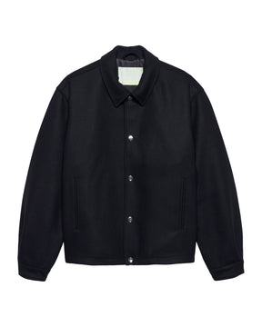 Giacca Uomo New Amsterdam Surfassociation Wool Coach Jacket Night