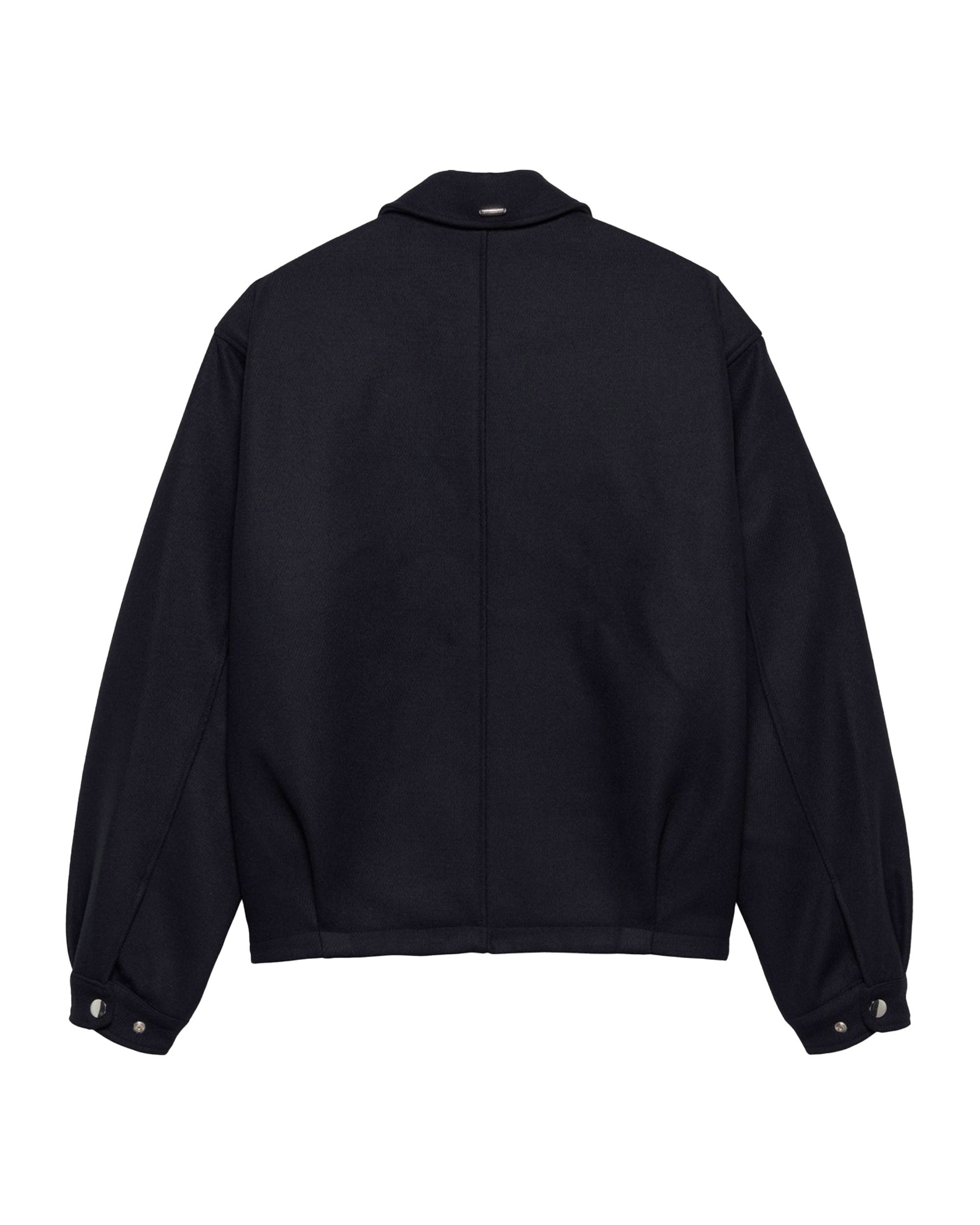 Giacca Uomo New Amsterdam Surfassociation Wool Coach Jacket Night