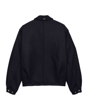 Giacca Uomo New Amsterdam Surfassociation Wool Coach Jacket Night