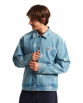 Giacca Uomo Vans Pomona Denim Station Jacket Stonewash