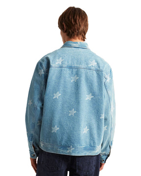 Giacca Uomo Vans Pomona Denim Station Jacket Stonewash