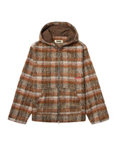 Giacca Uomo Woodbird WBSheng Zip Hoodie Jacket Burnt Red Sand