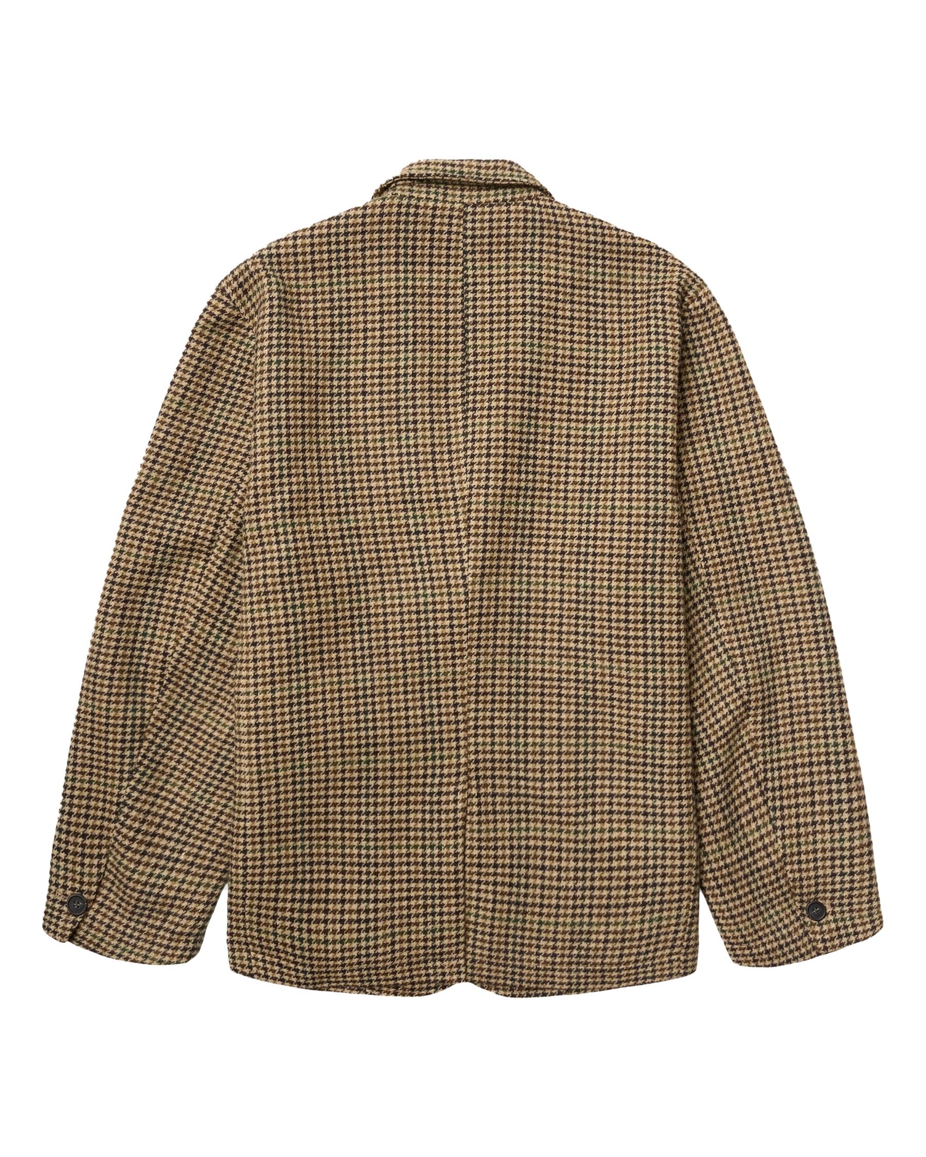 Giacca Uomo Woodbird Wbging Check Blazer Brown Green
