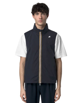 K-Way Valen Stretch Nylon Jersey Men's Vest Blue