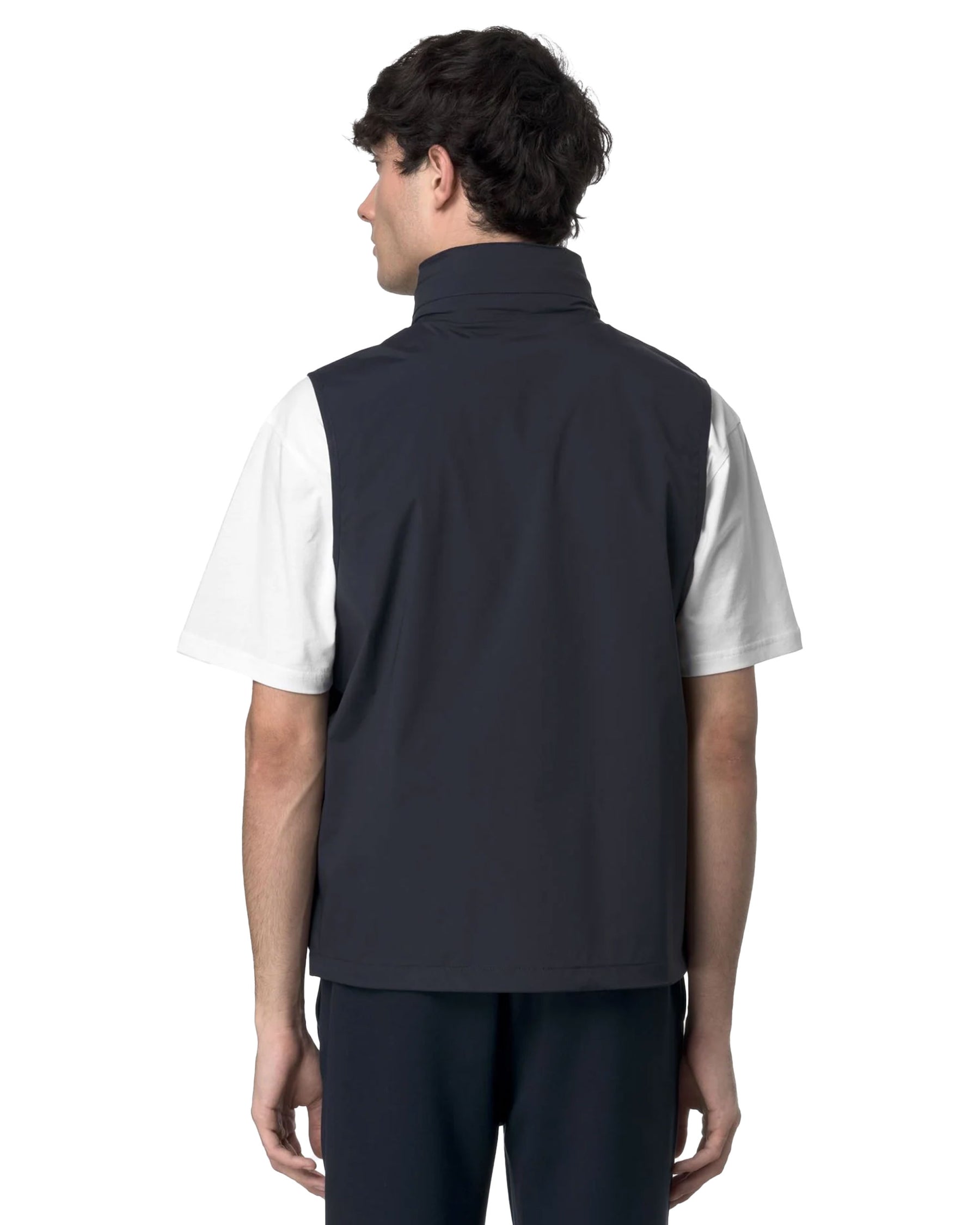 K-Way Valen Stretch Nylon Jersey Men's Vest Blue