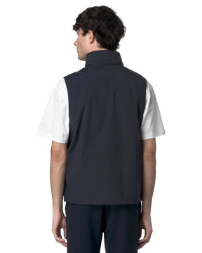 K-Way Valen Stretch Nylon Jersey Men's Vest Blue