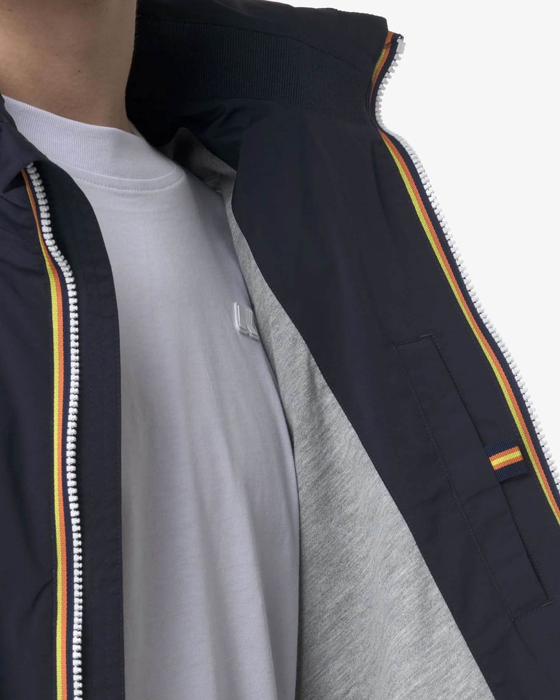 K-Way Valen Stretch Nylon Jersey Men's Vest Blue