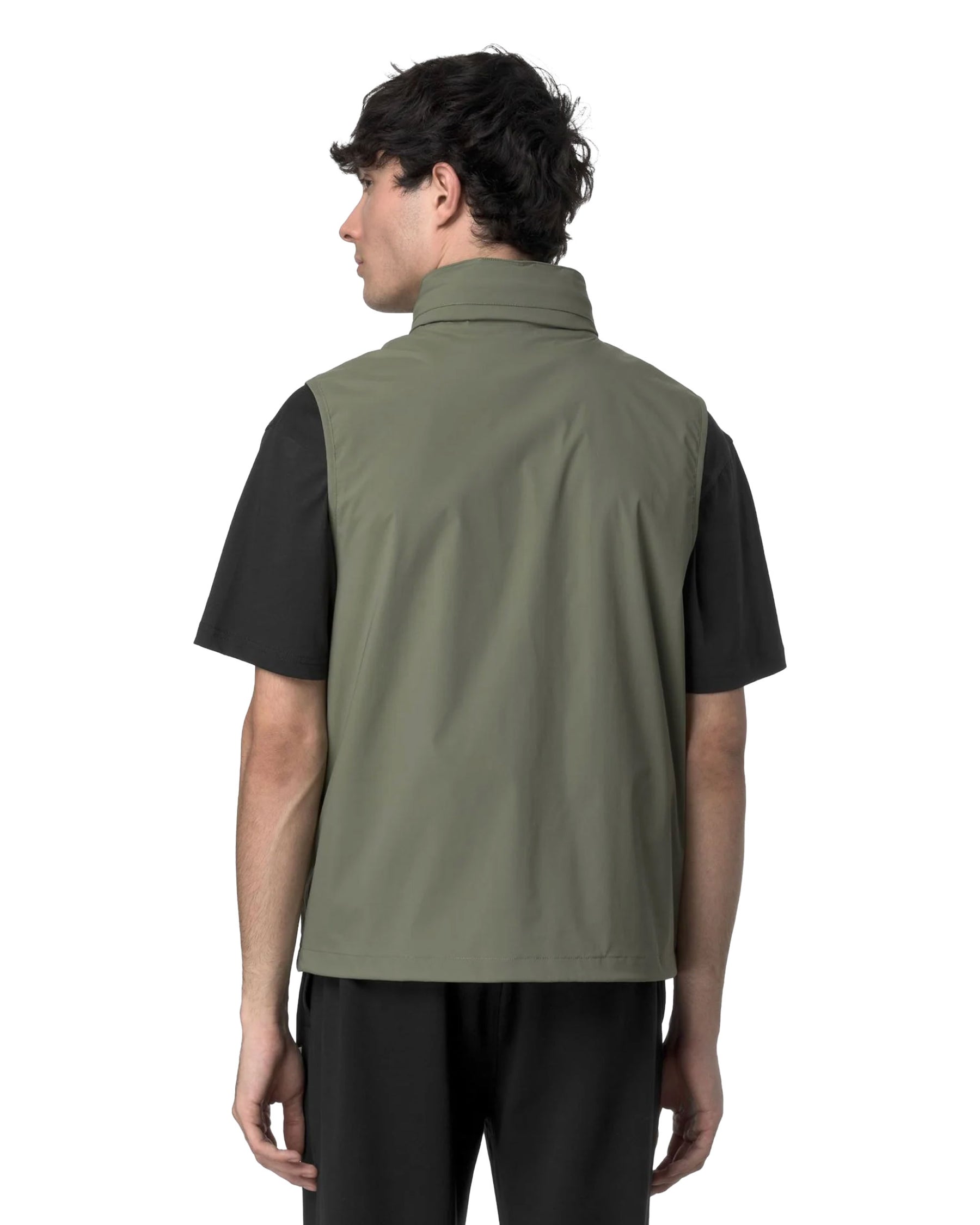 Gilet Uomo Valen Stretch Nylon Jersey Verde