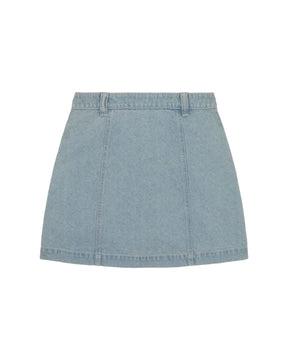 Gonna Donna Dickies Madison Skirt W Vintage Aged Blue